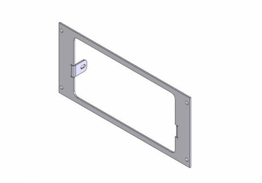 Havis C-EB40-SO3-1P 1-Piece Equipment Mounting Bracket, 4″ Mounting Space, Fits SoundOff Signal Remote Sirens