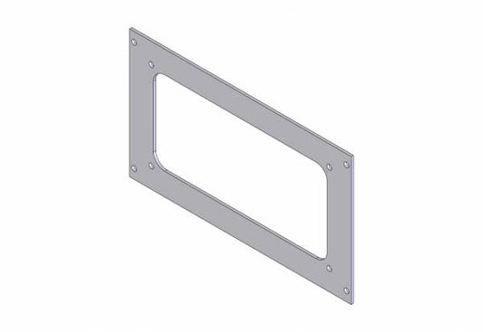 Havis C-EB50-LCS-1P 1-Piece Equipment Mounting Bracket, 5″ Mounting Space, Fits Star Signal Unistar LCS800-F, LCS850-F