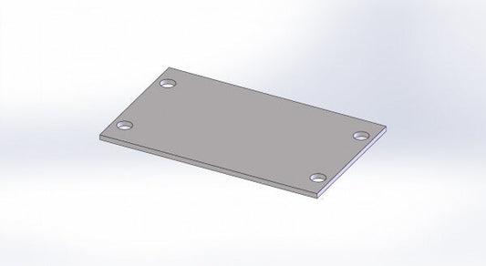 Havis C-FPW-2 2″ Filler Plate For Wide VSW Consoles