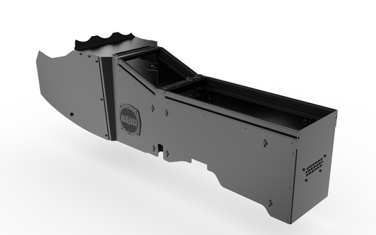 Havis C-VS-0820-BLZR-EV Vehicle-Specific 28″ Angled Console For 2024 Chevrolet Blazer EV