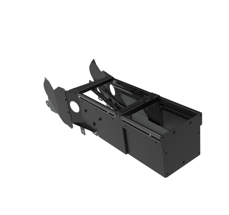Havis C-VS-1209-TSLA Vehicle-Specific 21″ Angled Console For 2016-2024 Tesla Model S & 2016-2024 Model X