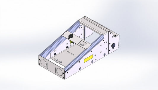 Havis C-VS-1400-INUT-1 Vehicle-Specific Low-Profile Angled Console For 2020-2024 Ford Interceptor Utility