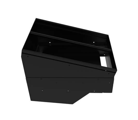 Havis C-VSD-2300-FL1 Vehicle-Specific 23″ Double Width Console For 2004-2024 Freightliner With 46″ Of Enclosed Space