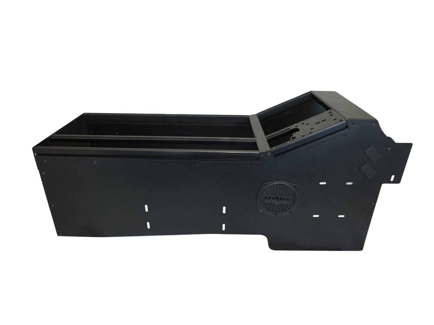 Havis C-VSW-0824-SILV-EV Vehicle-Specific 32″ Wide Angled Console For 2024 Chevrolet Silverado – EV