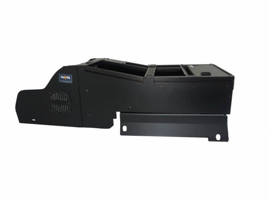 Havis C-VSW-1005-TAH-PM-2 Vehicle-Specific 15″ Wide Angled Console With Internal PocketJet 8 Printer Mount For 2021-2024 Chevrolet Tahoe Police Pursuit Vehicle