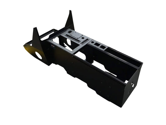 Havis C-VSW-2000-LTNG Vehicle-Specific 20″ Wide Angled Console For 2022-2024 Ford F-150 Lightning And 2021-2024 Ford F-150 XLT Retail Pickup Vehicles