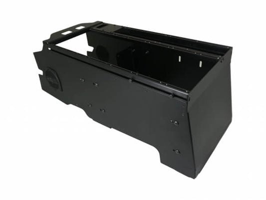 Havis C-VSW-2400-F150-1 Vehicle-Specific 24″ Wide Flat Console For 2021-2024 Ford F-150 Police Responder, Special Service Vehicle (SSV), 2023-2024 Ford F-250, 350, 450 XL & XLT Super Duty Pickup, F-450 & 550 Cab Chassis & F-600 Chassis Cab