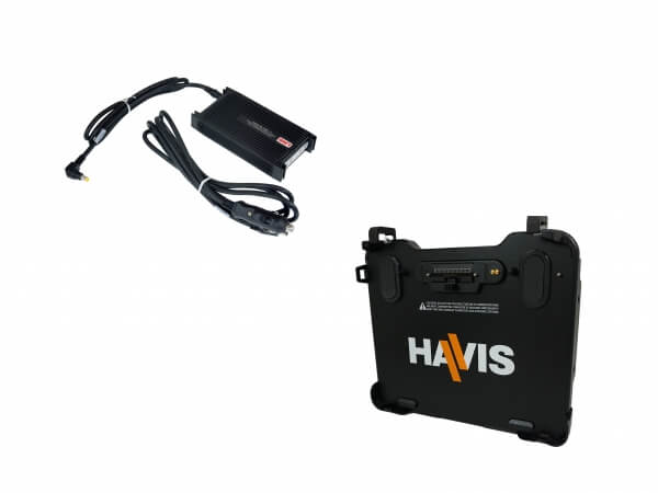 Havis DS-PAN-1012-2 Docking Station For Panasonic TOUGHBOOK G2 2-In-1 With Advanced Port Replication, Dual Pass-Through Antenna Connections & External Power Supply