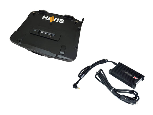 Havis DS-PAN-1505-4 Docking Station For Panasonic TOUGHBOOK 40 Laptop With Advanced Port Replication & Quad Pass-Thru Antenna Connections & LIND Power Supply