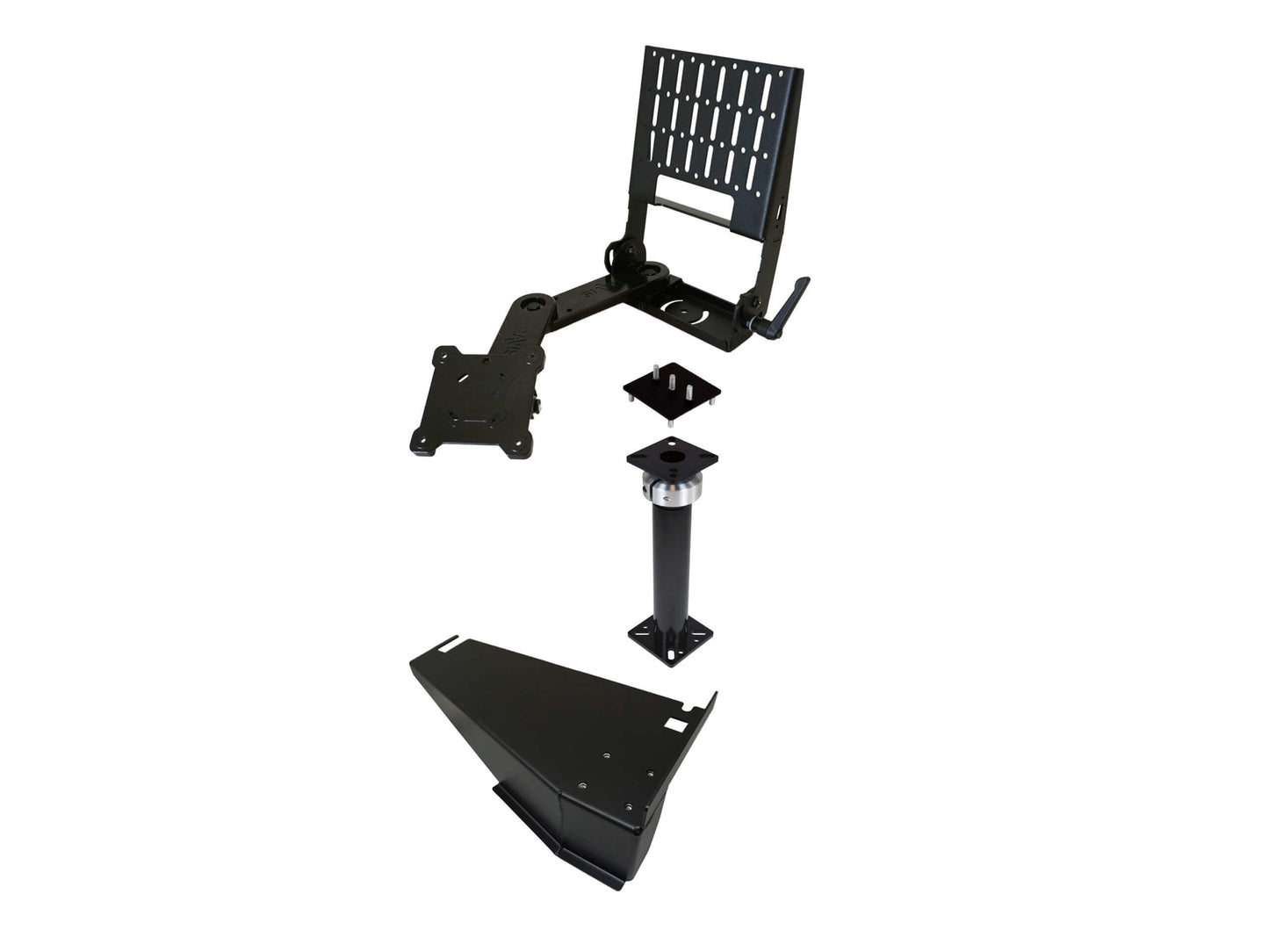 Havis PKG-PSM-1002-T Standard Tablet Pedestal Mount Package For 2018-2023 Chevrolet Traverse