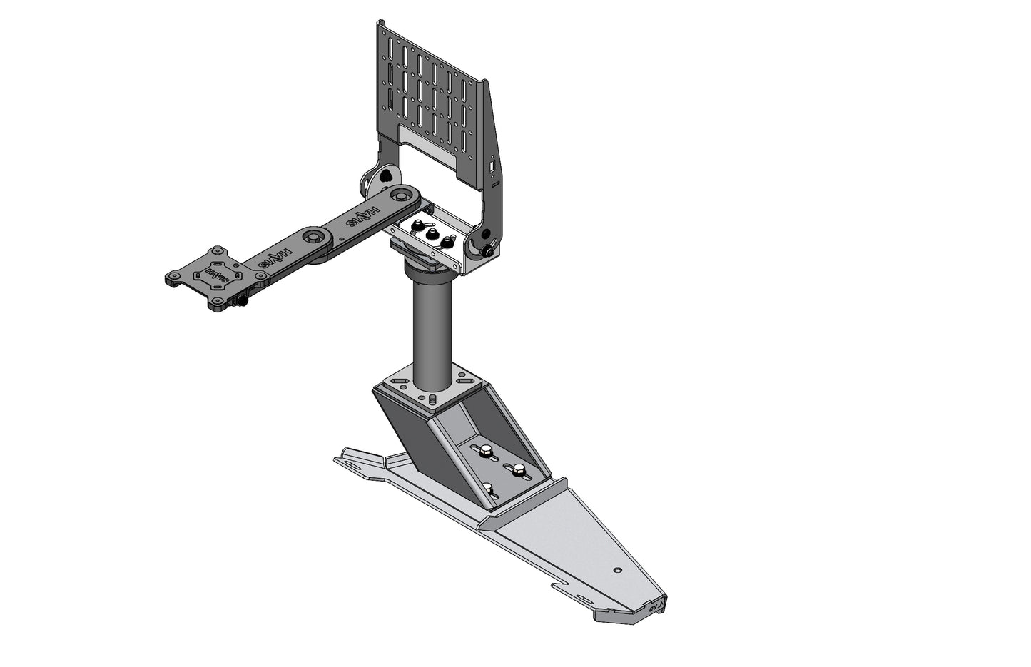 Havis PKG-PSM-1021-T Standard Tablet Pedestal Mount Package For 2016-2023 Toyota Tacoma