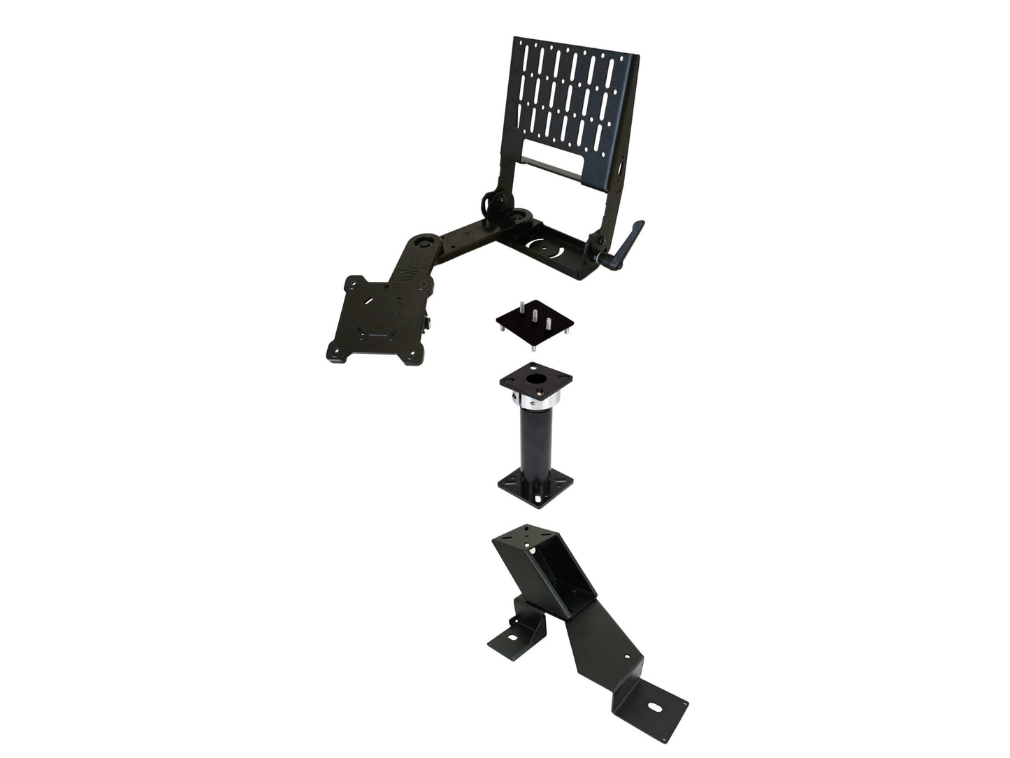 Havis PKG-PSM-185-T Standard Tablet Pedestal Mount Package For Ford 2018-2024 Expedition, Ford 2015-2024 F-150, 2017-2024 F-250, F-350, F-450, F-250, F-350, F-450, F-550 Chassis Cab, & 2022-2024 Ford F-150 Lightning