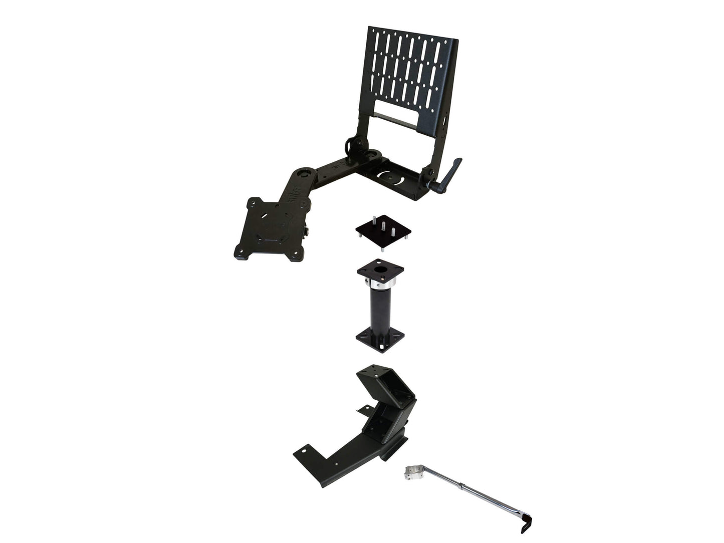 Havis PKG-PSM-189-T Standard Tablet Pedestal Mount Package For 2014-2023 Ford Transit Connect