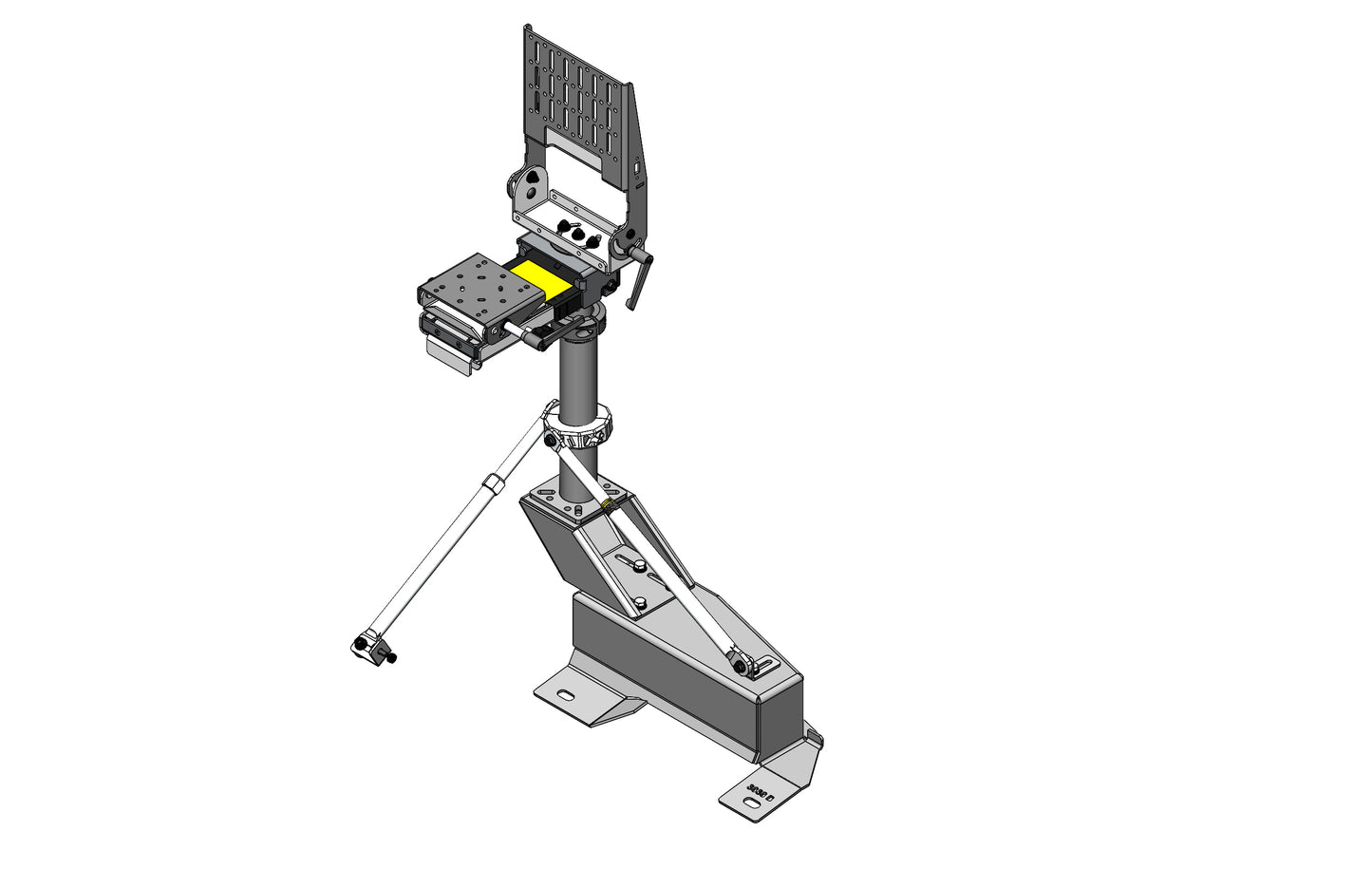 Havis PKG-PSM-339-T Premium Tablet Pedestal Mount Package For 1997-2024 Chevrolet G-Series