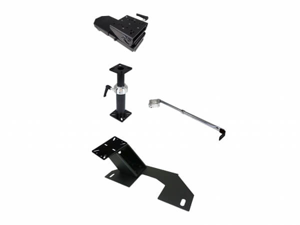 Havis PKG-PSM-353 Premium Pedestal Mount Package For 2013-2019 Ford Interceptor Utility & 2011-2019 Ford Explorer (Retail)