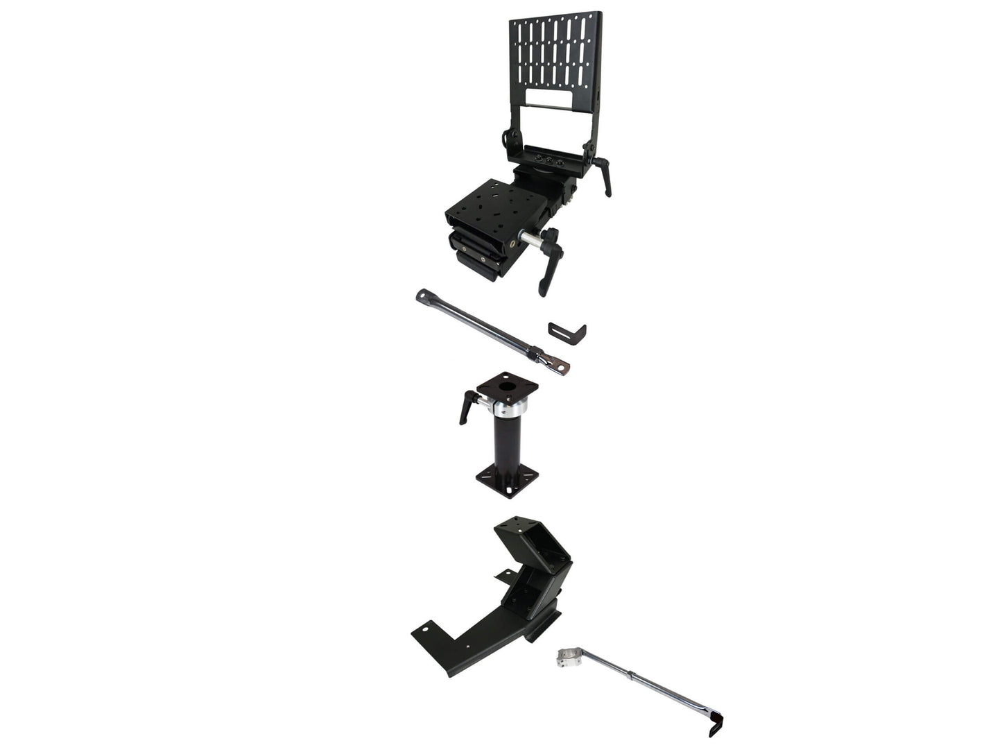 Havis PKG-PSM-389-T Premium Tablet Pedestal Mount Package For 2014-2023 Ford Transit Connect