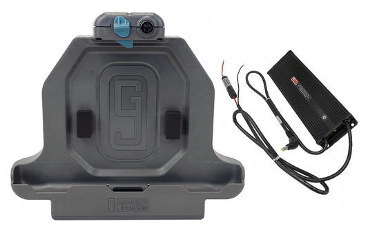 Gamber Johnson 7170-0853-12 Zebra Et51/56 8? Slim Charging Cradle W/External Lind 12-32 Vdc Isolated Power Adapter