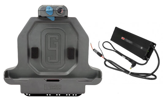 Gamber Johnson 7170-0854-70 Zebra Et51/56 8? Slim Port Replication Docking Station W/External Lind 70-110 Vdc Isolated Power Adapter