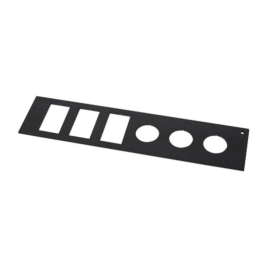 Gamber Johnson 15082 2? Rocker Switch And Aux 12V Power Outlet Filler Panel - Filler Plate - Falcon Fleet Supply