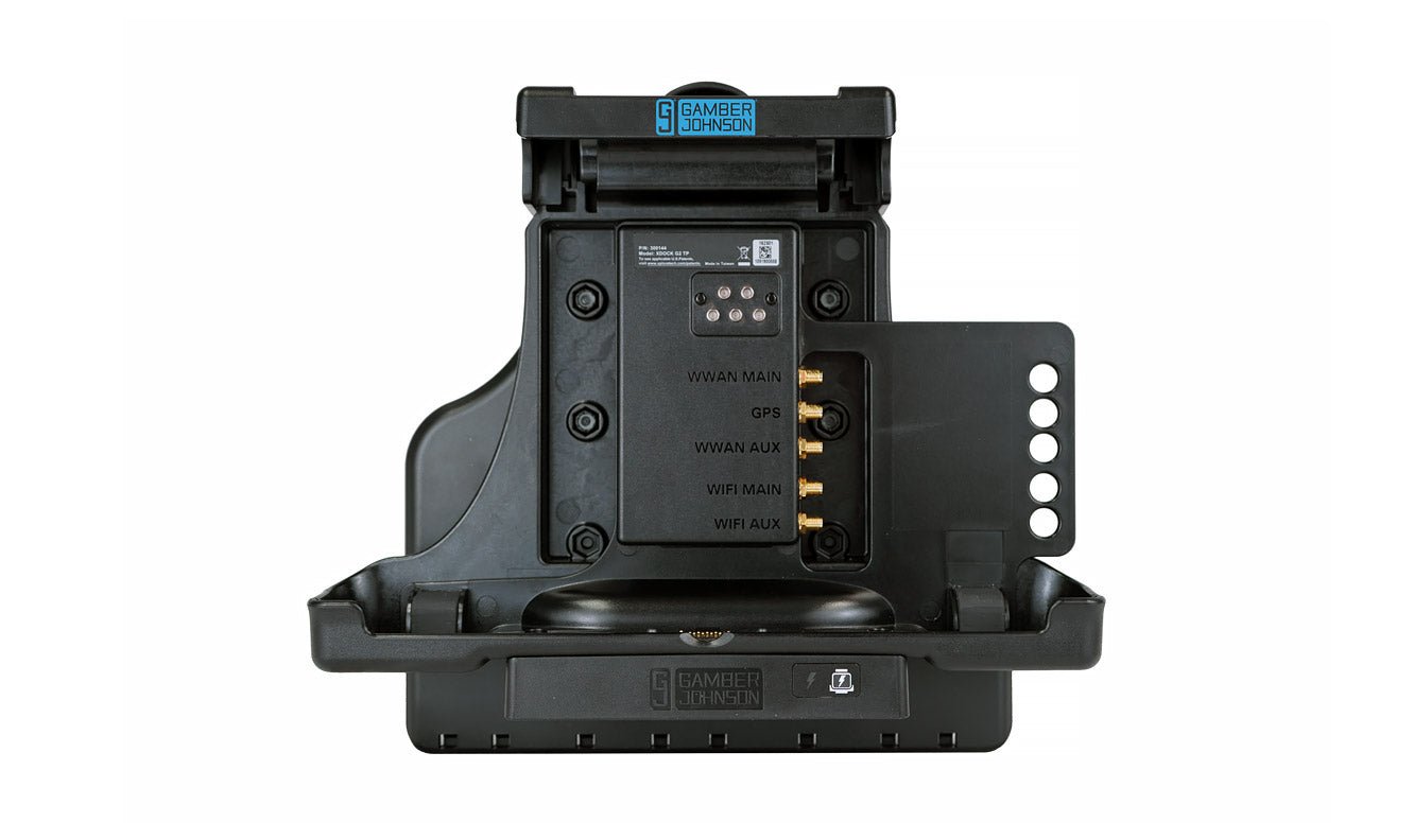 Gamber Johnson 7160 - 1321 - 05 Zebra L10 Windows Tablet Vehicle Docking Station (5X Rf - Sma) - Falcon Fleet Supply