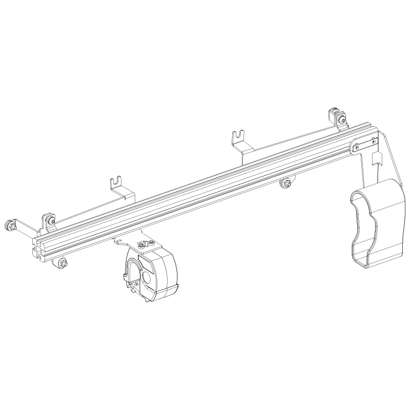 Jotto Desk 475-1788 ZRT, Single Weapon, Rear Hatch Mounted (GR4, ZRT, 870, TAHOE, Rear Hatch)