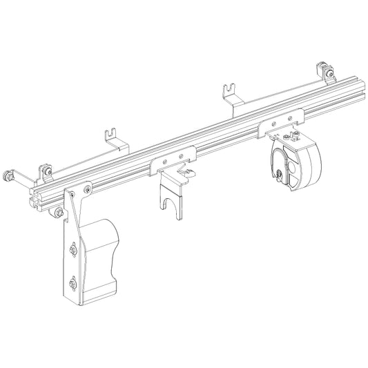 Jotto Desk 475-1789 ZRT, Single Weapon, Rear Hatch Mounted (GR4, ZRT, AR-BLM, TAHOE)