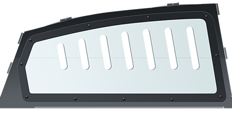 Setina WK0595ITU20 Window Barrier VS Polycarbonate For 2020+ Ford Police Interceptor Utility