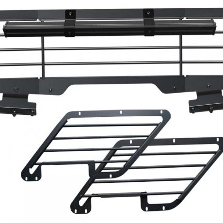 Setina WK0040ITU20 Window Barrier VS 3-Piece Set Side Windows & Rear Hatch Steel Horizontal Rear Cargo Compartment For 2020+ Ford Police Interceptor Utility