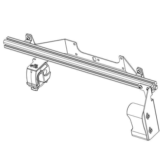 Jotto Desk 475-1529 Gun Rack - Single Weapon, Rear Hatch Mounted (GR4-ZRT-870-PI-UTILITY 2020+)